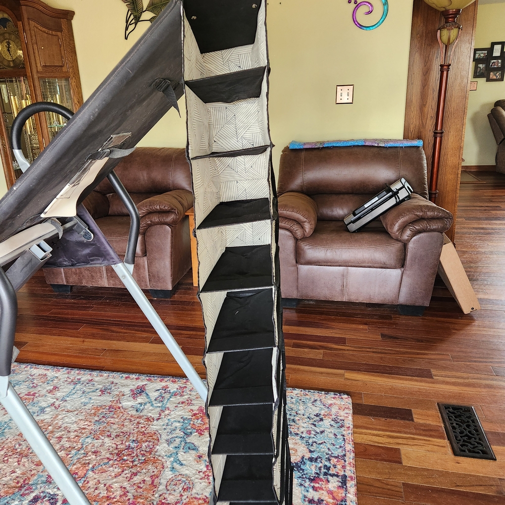 10pr Shoe Hanging Organizer